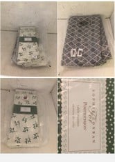 3 X ASSORTED JOHN LEWIS SOFT FURNISHINGS TO INCLUDE SOPHIE CONRAN PORTMEIRION TABLE RUNNER MISTLETOE