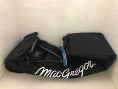 MACGREGOR MACT003 VIP DELUXE WHEELED TRAVEL COVER BLACK