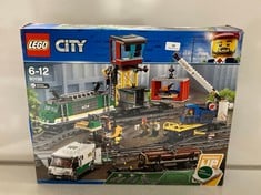 LEGO CITY 60198 CARGO TRAIN REMOTE CONTROLLED TRAIN BUILDING SET RRP- £169.99