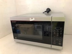 SHARP DIGITAL MICROWAVE OVEN SILVER MODEL NO-YC-MS02U-S