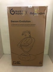 BABYMOOV SWOON EVOLUTION BABY ELECTRIC SWING WITH REMOTE RRP- £280