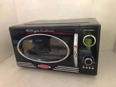 NOSTALGIA RETRO 0.9 CUBIC FOOT 900W MICROWAVE RRP- £229