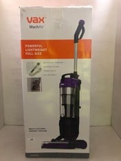 VAX MACHAIR LIGHTWEIGHT MULTI-CYCLONIC UPRIGHT VACUUM CLEANER MODEL NO-UCA1GEV1