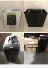 3 X ASSORTED PAPER SHREDDERS TO INCLUDE FELLOWES POWERSHRED 99CI SHREDDER