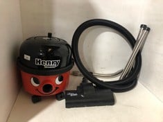 HENRY TURBO CYLINDER VACUUM CLEANER RED RRP- £144