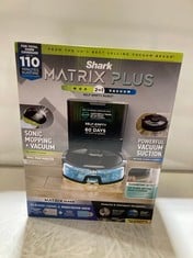 SHARK MATRIX PLUS 2-IN-1 MOP VACUUM SELF-EMPTY ROBOT RRP- £499.99