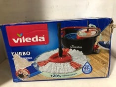 VILEDA MICRO & COTTON SUPERMOCIO KIT TO INCLUDE VILEDA TURBO 2-IN-1 MICROFIBRE SET