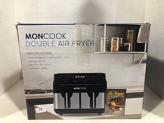 MONCOOK DOUBLE AIR FRYER 2400W