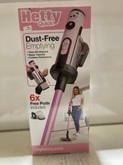 MY HENRY HETTY QUICK DUST-FREE EMPTYING VACUUM RRP- £294