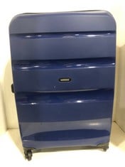 AMERICAN TOURISTER BON AIR TRAVEL CASE DARK BLUE HARDSHELL MEDIUM/LARGE SPINNER RRP- £99.99