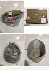 3 X ASSORTED BABY ITEMS TO INCLUDE SKIP HOP MOBY SMART SLING 3-STAGE BATH TUB GREY