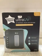 TOMMEE TIPPEE UV STERILISER, DRYER AND STORAGE RRP- £150