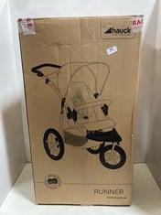 HAUCK RUNNER NEON BLACK BABY PUSHCHAIR RRP- £150