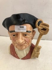 A ROYAL DOULTON CHARACTER JUG THE GAOLER