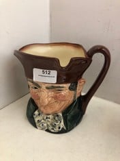 A ROYAL DOULTON CHARACTER JUG