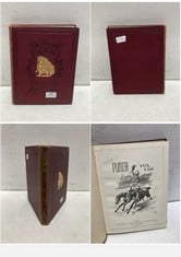 A BOUND VOLUME OF PUNCH MAGAZINE DATED 1895