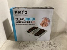 HOMEDICS DELUXE SHIATSU FOOT MASSAGER WITH HEAT