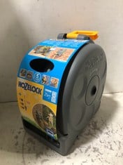 HOZELOCK 25M 2-IN-1 COMPACT AND TIDY REEL WITH HOSE PIPE