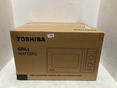 TOSHIBA 23L DIGITAL GRILL MICROWAVE OVEN MODEL NO: MW2-AG23PF(BK)