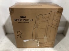 VAX SPOTWASH SPOT CLEANER - MODEL NO. CDCW-CSXS - RRP £130