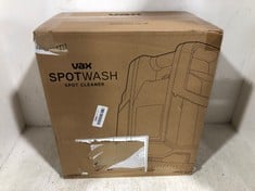 VAX SPOTWASH SPOT CLEANER - MODEL NO. CDCW-CSXS - RRP £130