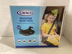 GRACO BOOSTER BASIC R129 BACKLESS BOOSTER CAR SEAT