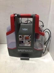 VAX SPOTWASH SPOT CLEANER MODEL NO-CDCW-CSXS RRP- £130