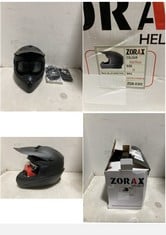 ZORAX HELMETS MATT BLACK SIZE M