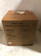 DREW & COLE PRESSURE KING PRO ELECTRIC PRESSURE COOKER 14-IN-1 DIGITAL 5.7L