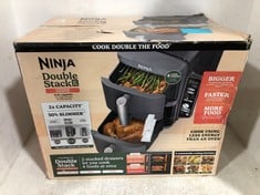 NINJA DOUBLE STACK 2 DRAWER 9.5L AIR FRYER - RRP £189