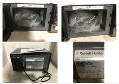 RUSSELL HOBBS COMPACT DIGITAL MICROWAVE IN BLACK MODEL NUMBER: RHM2076(B)