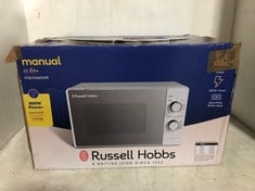 RUSSELL HOBBS MANUAL 20 LITRE 800W MICROWAVE MODEL NO-RHM2027