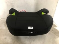 COZY N SAFE I-SIZE UNIVERSAL BOOSTER CUSHION CAR SEAT BLACK