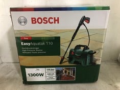 BOSCH EASY AQUATAK 10 HIGH-PRESSURE WASHER 110 BAR 1300W