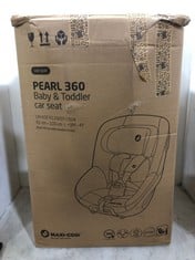 MAXI-COSI PEARL 360 I-SIZE BABY & TODDLER CAR SEAT 3M-4YRS RRP- £219.99