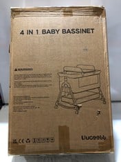 UUCEEBB 4-IN-1 BABY BASSINET XYT-607 BLACK RRP- £140