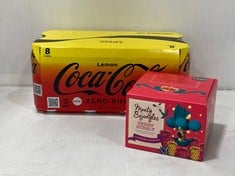 PALLET OF APPROX 150 X COCA COLA LEMON ZERO SUGAR 8 X 330ML CANS BBE 30.11.2024 (COLLECTION ONLY)