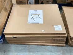 6 X DUNELM EVELYN FULLY ASSEMBLED FOLDING DESK