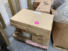 PALLET OF ASSORTED ITEMS TO INCLUDE HOMEGA PROSPEREPLAST GARDEN BOX (KERBSIDE PALLET DELIVERY)