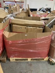 PALLET OF ASSORTED ITEMS TO INCLUDE MALMO OTTOMAN STORAGE (KERBSIDE PALLET DELIVERY)