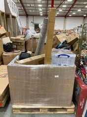 PALLET OF ASSORTED ITEMS TO INCLUDE SOFIA COFFEE NEST SMOKE GLASS BLACK (KERBSIDE PALLET DELIVERY)