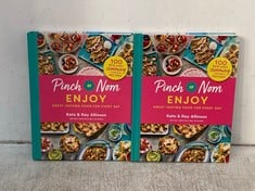 PALLET OF BOOKS TO INCLUDE PINCH OF NOM COOKING BOOK (KERBSIDE PALLET DELIVERY)