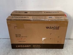 PALLET OF ASSORTED ITEMS TO INCLUDE VASAGLE WALL SHELF (KERBSIDE PALLET DELIVERY)