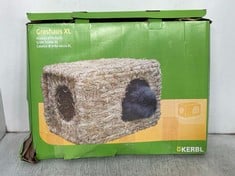 PALLET OF ASSORTED ITEMS TO INCLUDE GRASHAUS XL GRASS HOUSE (KERBSIDE PALLET DELIVERY)