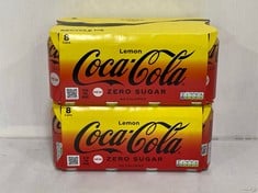 PALLET OF APPROX. 189 X COCA COLA LEMON ZERO SUGAR 8 X 330ML CANS BBE 30.11.2024 (COLLECTION ONLY)