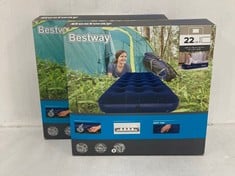 PALLET OF ASSORTED ITEMS TO INCLUDE BESTWAY 22CM AIR BED (KERBSIDE PALLET DELIVERY)