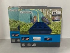 PALLET OF ASSORTED ITEMS TO INCLUDE BESTWAY 22CM AIR BED (KERBSIDE PALLET DELIVERY)