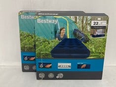 PALLET OF ASSORTED ITEMS TO INCLUDE BESTWAY 22CM AIR BED (KERBSIDE PALLET DELIVERY)