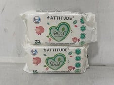 PALLET OF ASSORTED ITEMS TO INCLUDE ATTITUDE ECO BABY WIPES (KERBSIDE PALLET DELIVERY)