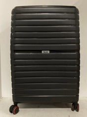 ROCK LUGGAGE HYDRA-LITE LARGE 8-WHEEL TRAVEL SUITCASE BLACK - RRP £130